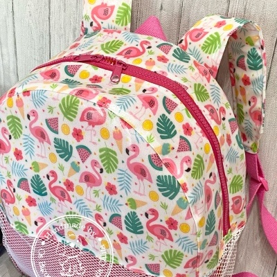 Mochila de Praia Pretty Flamingos