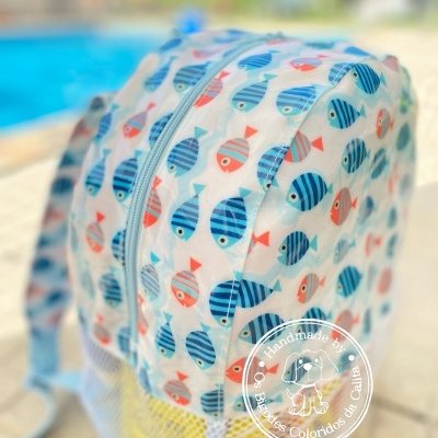 Mochila de Praia Blue Fish
