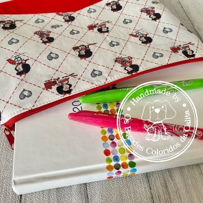 Bolsa de Mão Mafalda a Brincar