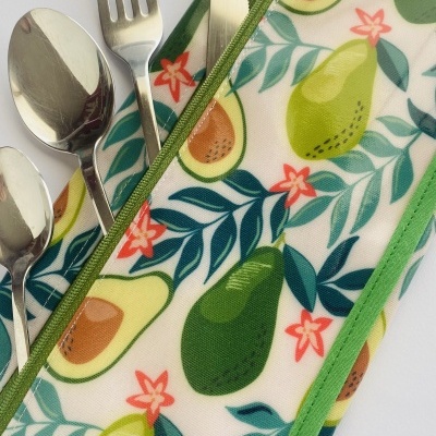 Individual de Refeição com porta talheres #005