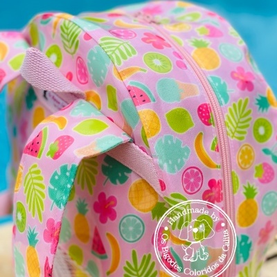 Mochila de Praia Frutas de Verão