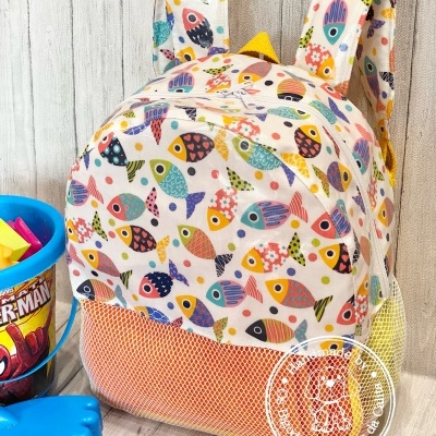 Mochila de Praia Peixes