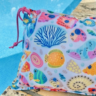 Almofada de Praia Conchas Perfeitas