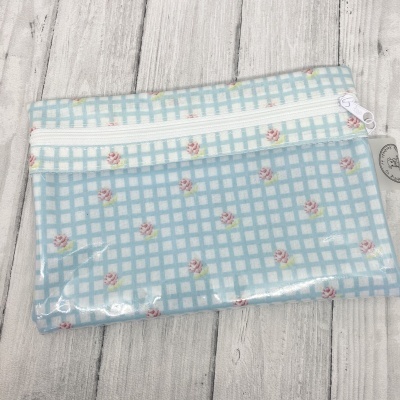 Bolsa Blue Flowers Vichy