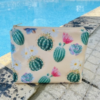 Necessaire Plastificada Pequena Suculentas