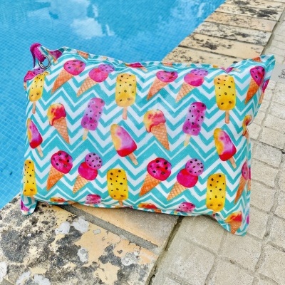 Almofada de Praia Chevron Gelados