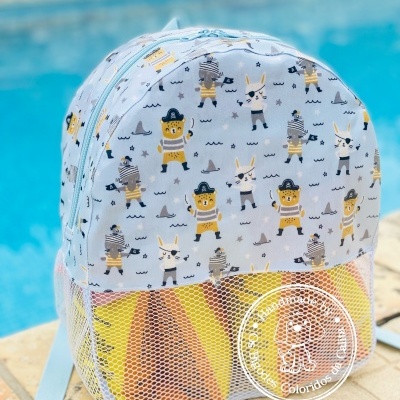 Mochila de Praia Pirate Animals