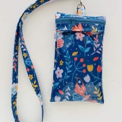 Bolsa Telemóvel Blue&Butterflies