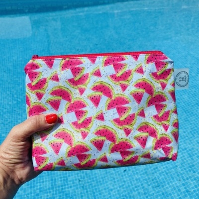 Necessaire Plastificada Pequena Melancias Geladas