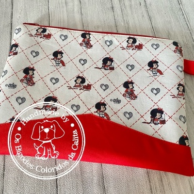 Bolsa de Mão Mafalda a Brincar
