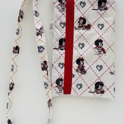 Bolsa Telemóvel Mafalda a Brincar