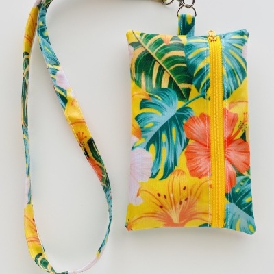 Bolsa Telemóvel Yellow Flowers