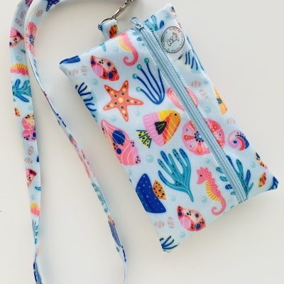 Bolsa Telemóvel Fundo do Mar