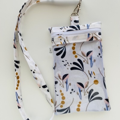 Bolsa Telemóvel Artistic Flowers