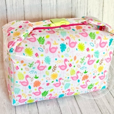 Lancheira Térmica com Mola Flamingos