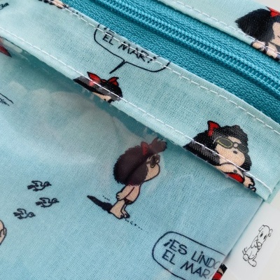 Bolsa Telemóvel Mafalda na Praia