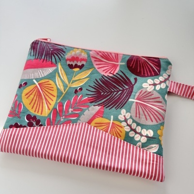 Bolsa de Mão Folhas Grandes