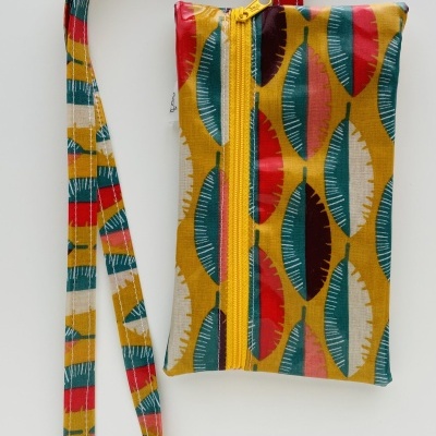 Bolsa Telemóvel Folhas de Outono