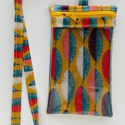 Bolsa Telemóvel Folhas de Outono