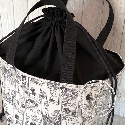 Lancheira Quadrada Mafalda BD