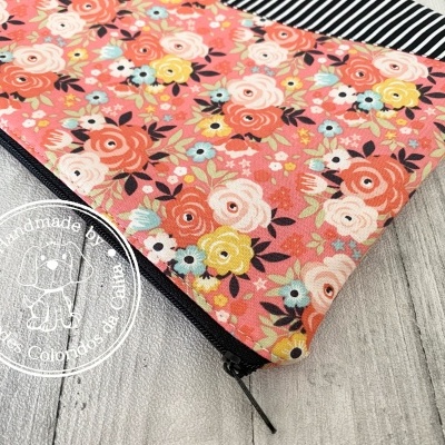 Bolsa de Mão Coral Roses