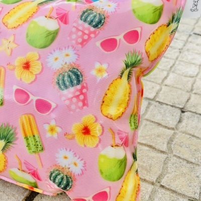 Almofada de Praia Tropical Pink