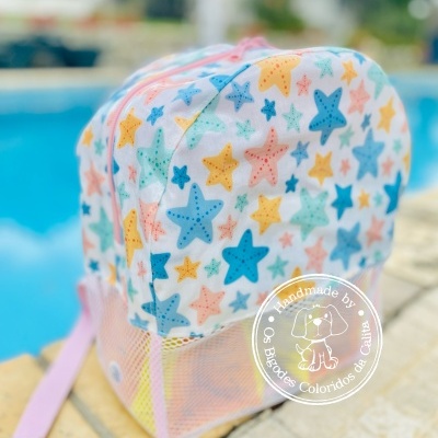 Mochila de Praia Estrelas do Mar às Cores