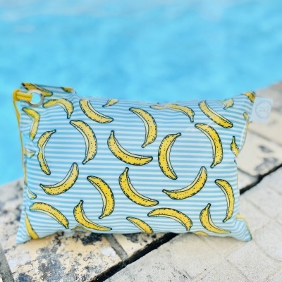 Almofada de Praia Bananas às Riscas