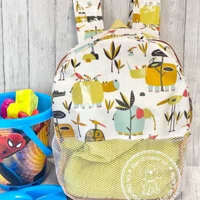 Mochila de Praia Jungle Animals