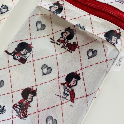 Bolsa Telemóvel Mafalda a Brincar