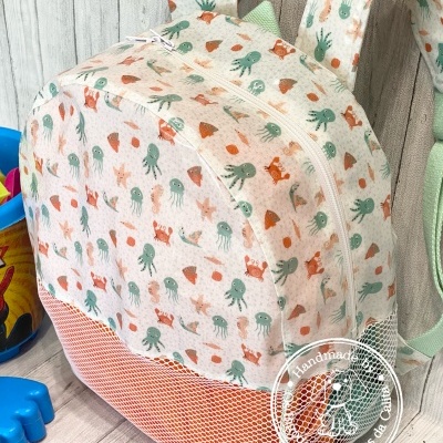 Mochila de Praia Animais do Mar