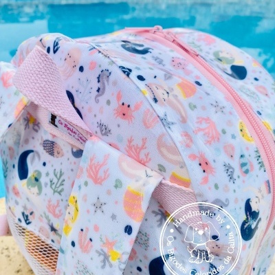Mochila de Praia Sereias Mágicas