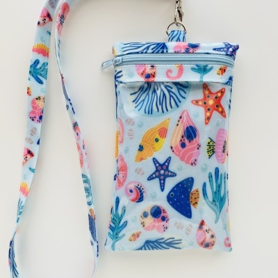 Bolsa Telemóvel Fundo do Mar