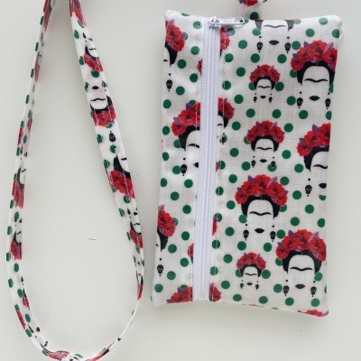 Bolsa Telemóvel Frida Bolas Verdes