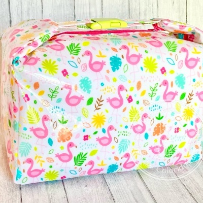 Lancheira Térmica com Mola Flamingos