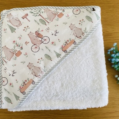 Toalha de Banho com Capuz 11