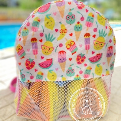 Mochila de Praia Gelados de Fruta