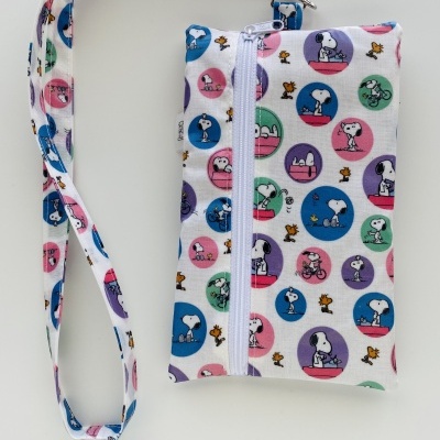 Bolsa Telemóvel Snoopy Bolhas