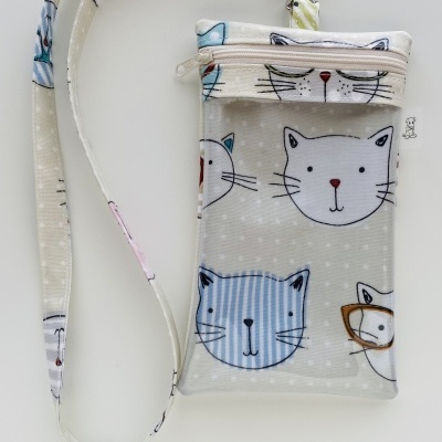 Bolsa Telemóvel Gatos