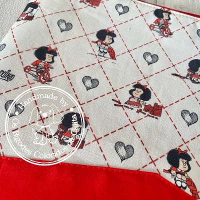 Bolsa de Mão Mafalda a Brincar