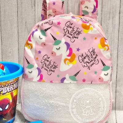 Mochila de Praia Unicórnio