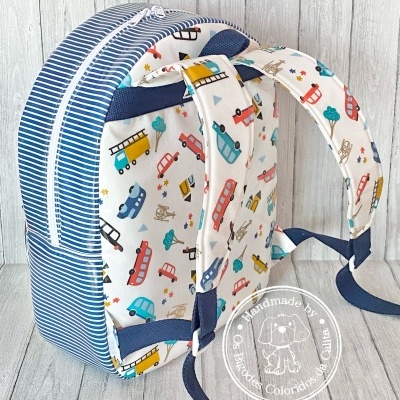 Mochila Carrinhos