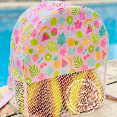 Mochila de Praia Frutas de Verão