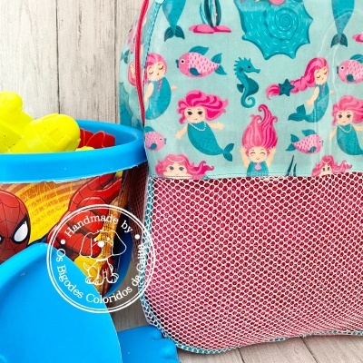 Mochila de Praia Pequenas Sereias