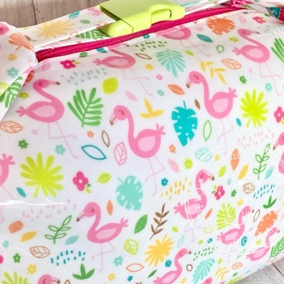 Lancheira Térmica com Mola Flamingos