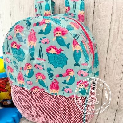 Mochila de Praia Pequenas Sereias