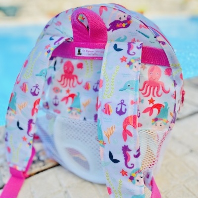 Mochila de Praia Sereias e amigos