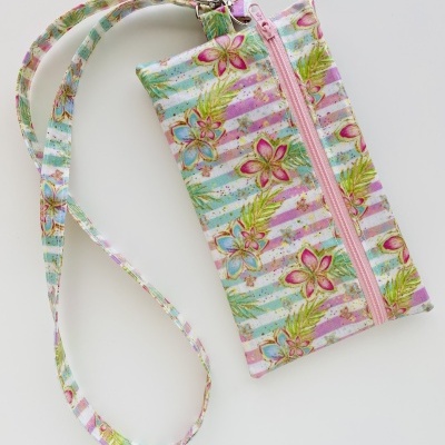 Bolsa Telemóvel Hibiscos