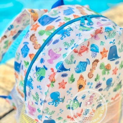 Mochila de Praia Bichinhos de Mar