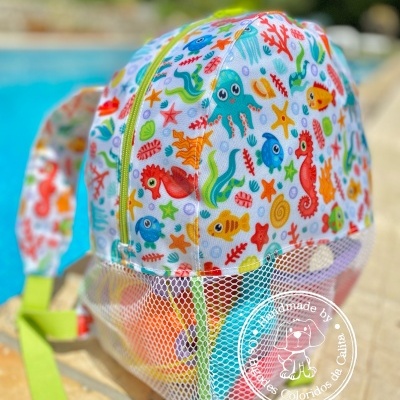 Mochila de Praia Animais de Mil Cores